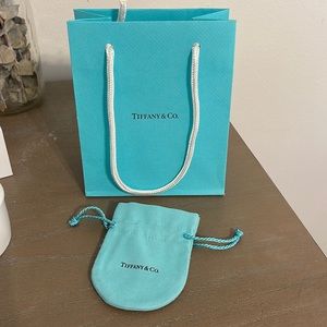Tiffany & Co. ring pouch and bag